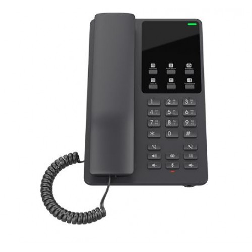 Grandstream GHP621W Compact Hotel IP Deskphone with WiFi - Black